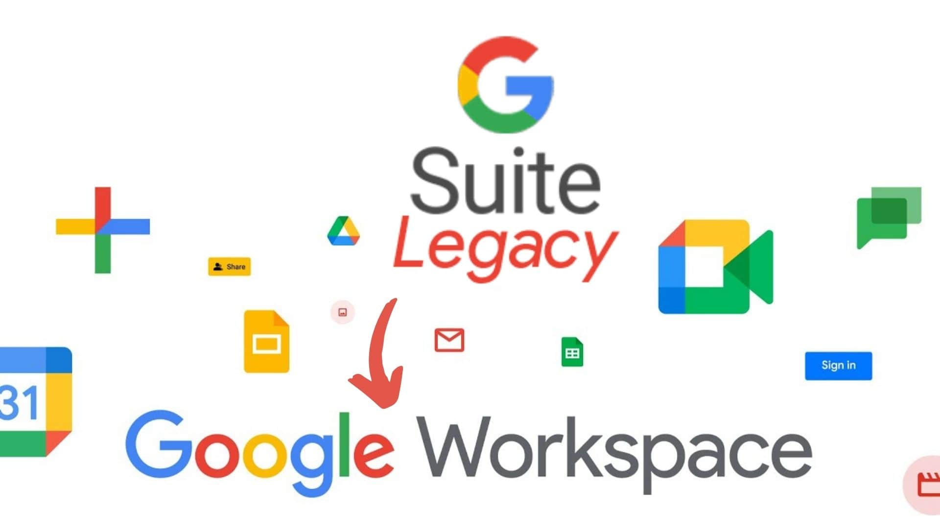 Ended Google G Suite Legacy Free Edition