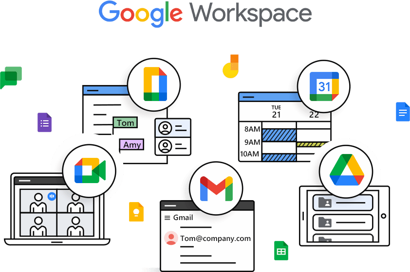 การใช้งาน Google Workspace สำหรับธุรกิจ